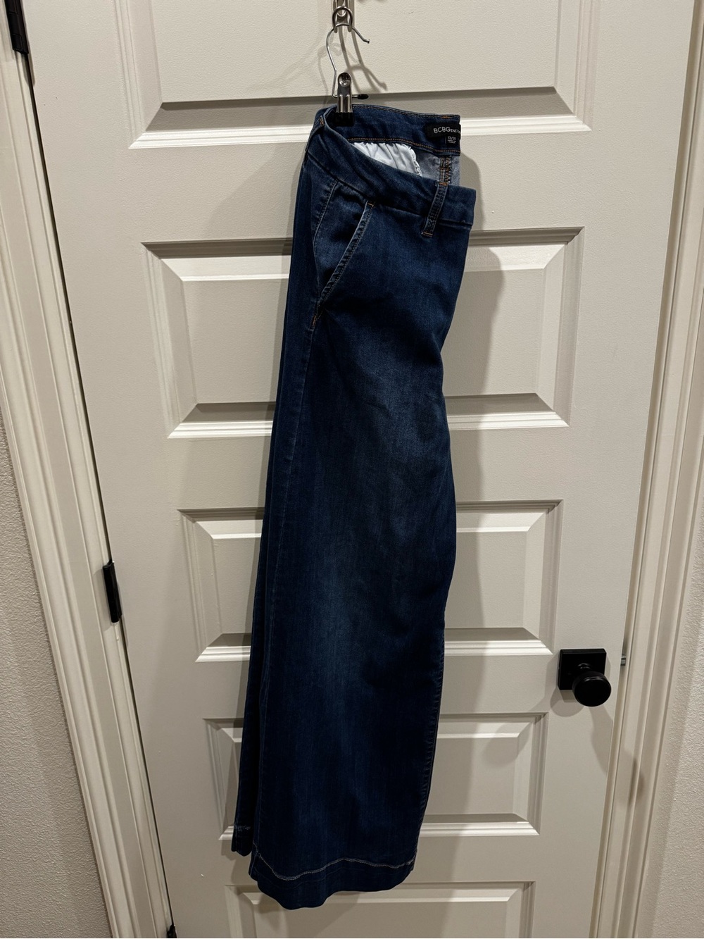 Women’s BCBG Dark Blue wide-Leg trouser Jeans